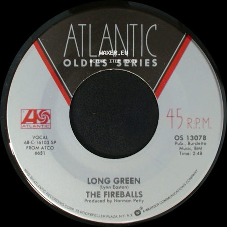 The Fireballs - Long Green / Bottle Of Wine side A