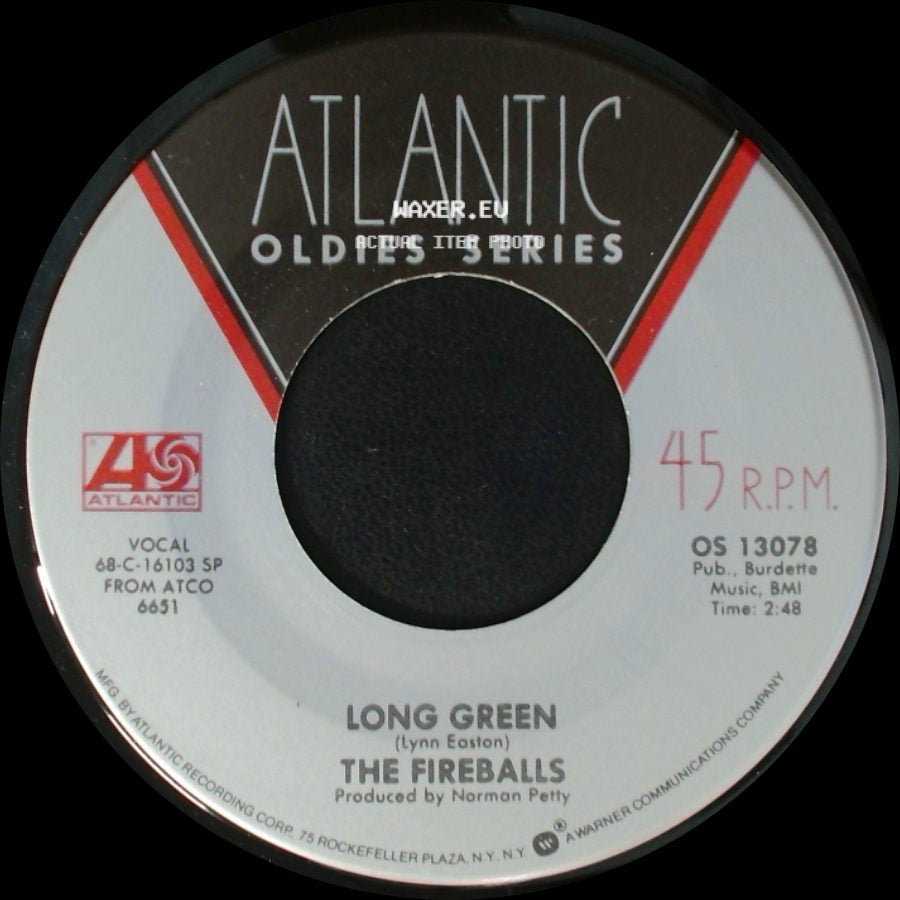 The Fireballs - Long Green / Bottle Of Wine side A