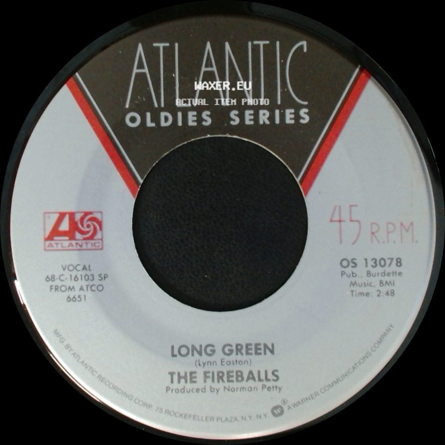 The Fireballs - Long Green / Bottle Of Wine side A