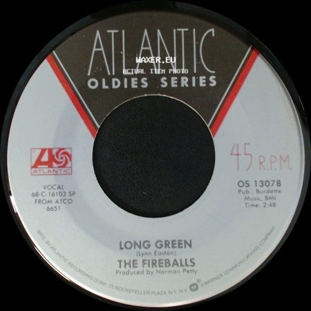 The Fireballs - Long Green / Bottle Of Wine side A