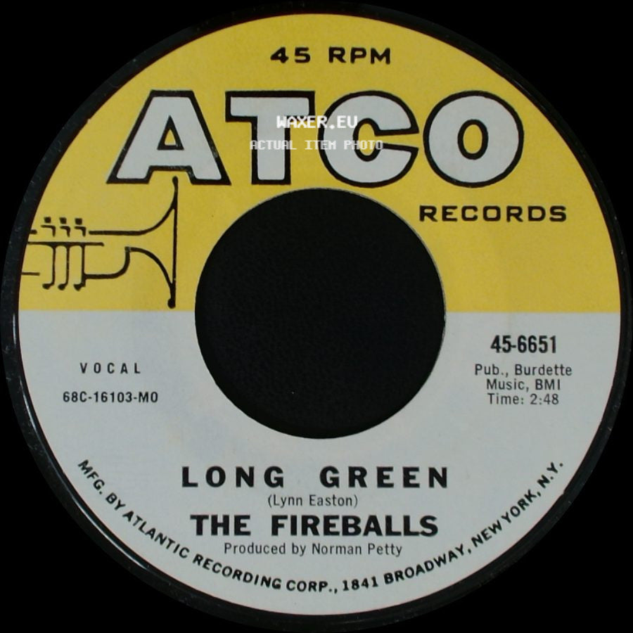 The Fireballs - Long Green / Light In The Window side A