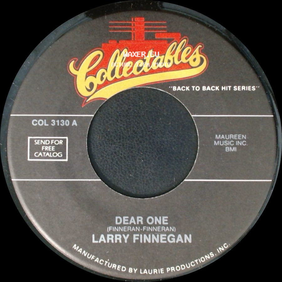 Larry Finnegan / The Wailers - Dear One (Finneran-Finneran) / Tall Cool One side A