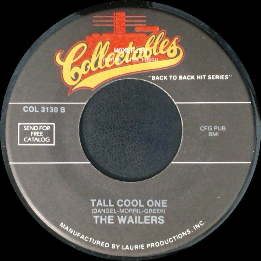 Larry Finnegan / The Wailers - Dear One (Finneran-Finneran) / Tall Cool One side B