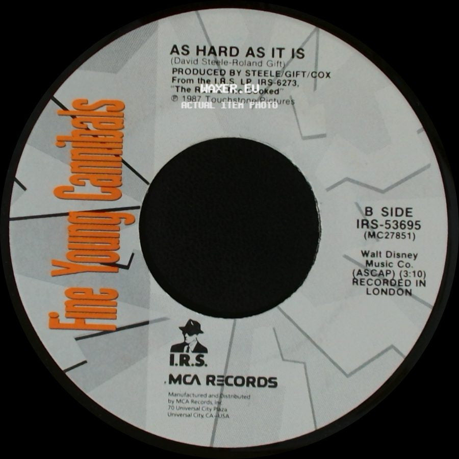 Fine Young Cannibals - Don't Look Back / As Hard As It Is side B