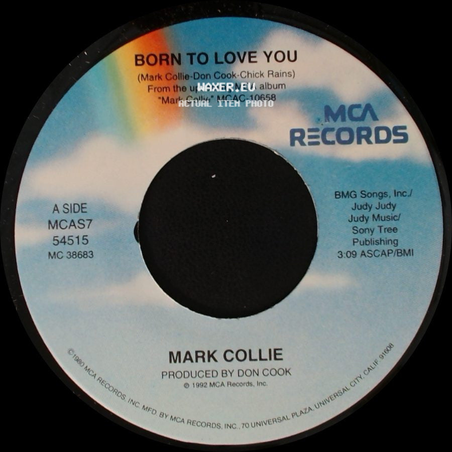 Mark Collie - Born To Love You / The Heart Of The Matter side A