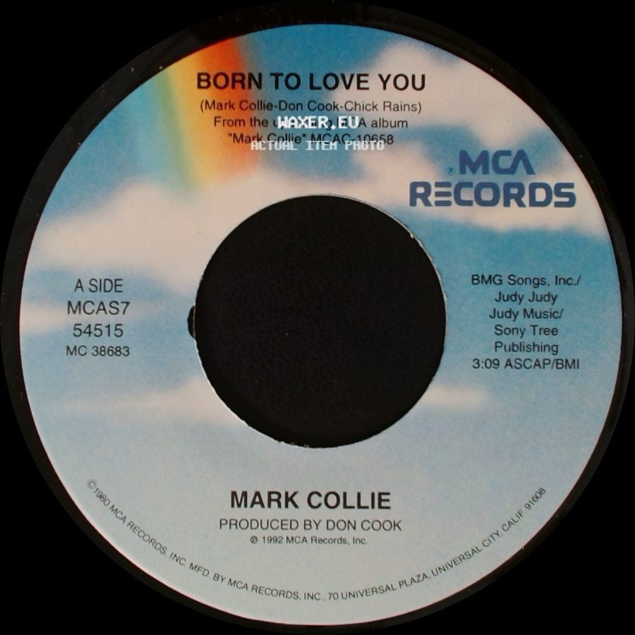 Mark Collie - Born To Love You / The Heart Of The Matter side A