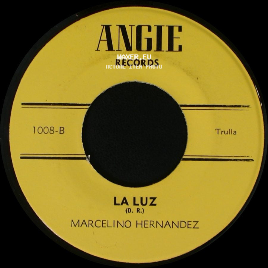 Marcelino Hernandez - Navidad Contigo / La Luz side B