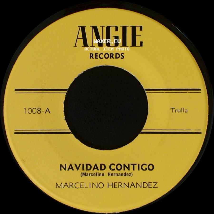Marcelino Hernandez - Navidad Contigo / La Luz side A