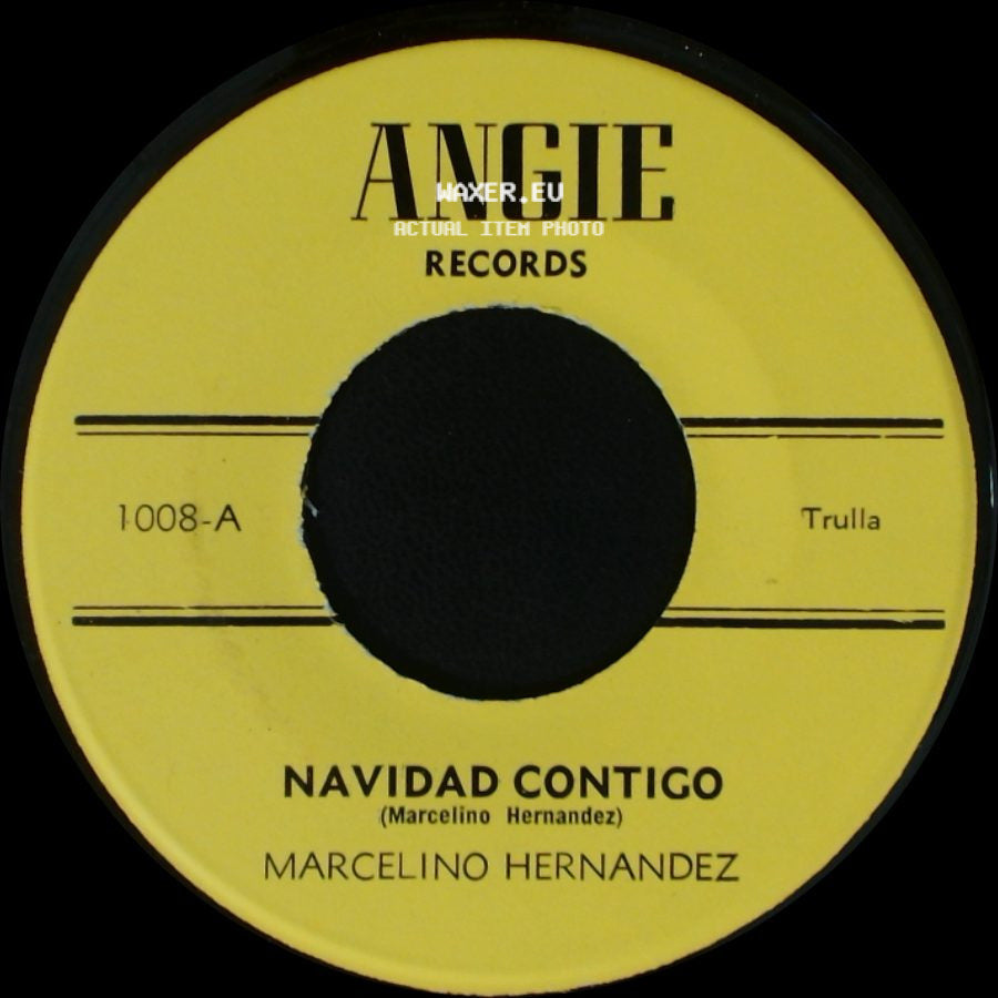 Marcelino Hernandez - Navidad Contigo / La Luz side A