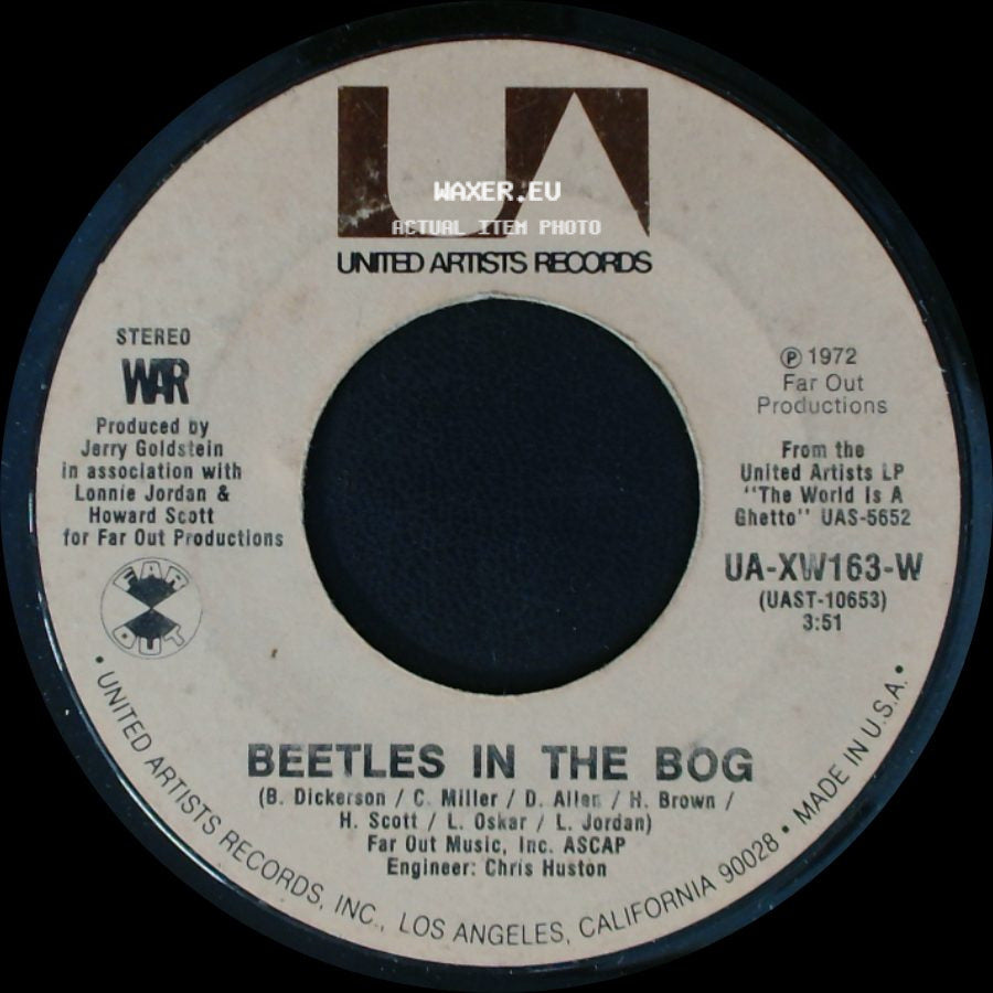 War - Beetles In The Bog / The Cisco Kid side A