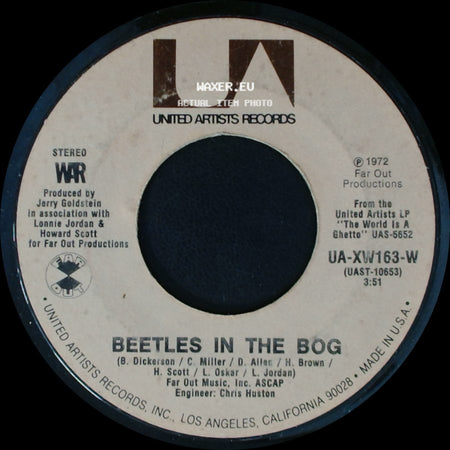 War - Beetles In The Bog / The Cisco Kid side A