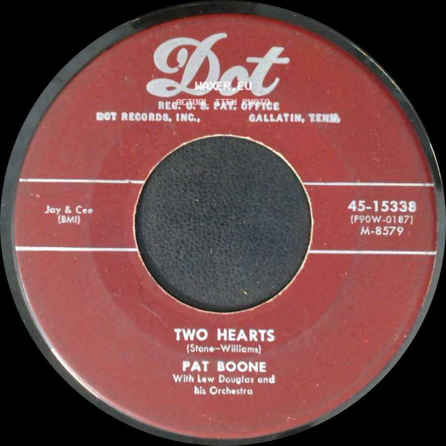Pat Boone - Two Hearts / Tra-La-La side A