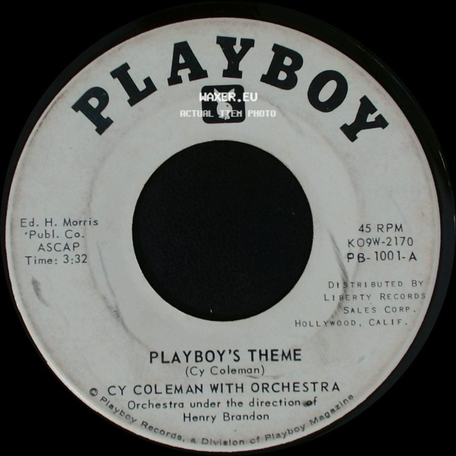 Cy Coleman With Orchestra - Playboy's Theme / You Fascinate Me So side A