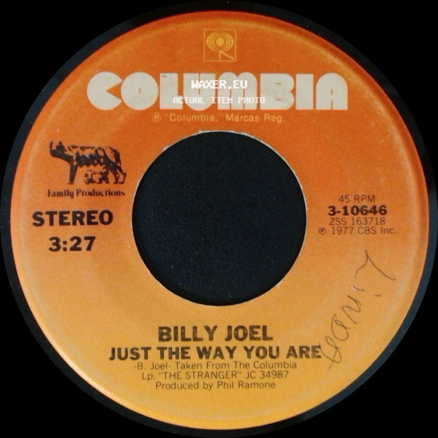 Billy Joel - Just The Way You Are / Get It Right The First Time side A