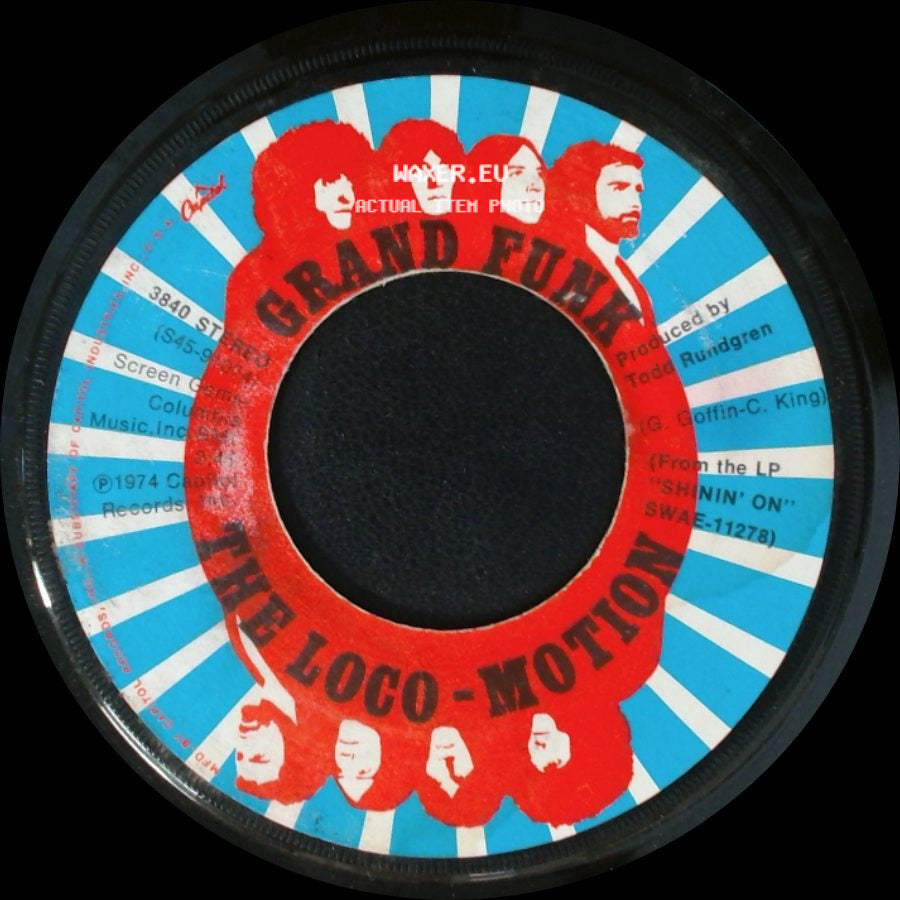 Grand Funk - Destitute & Losin' / The Loco-Motion side B