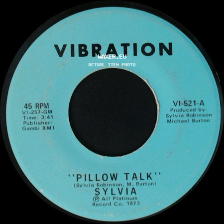 Sylvia - Pillow Talk / My Thing side A