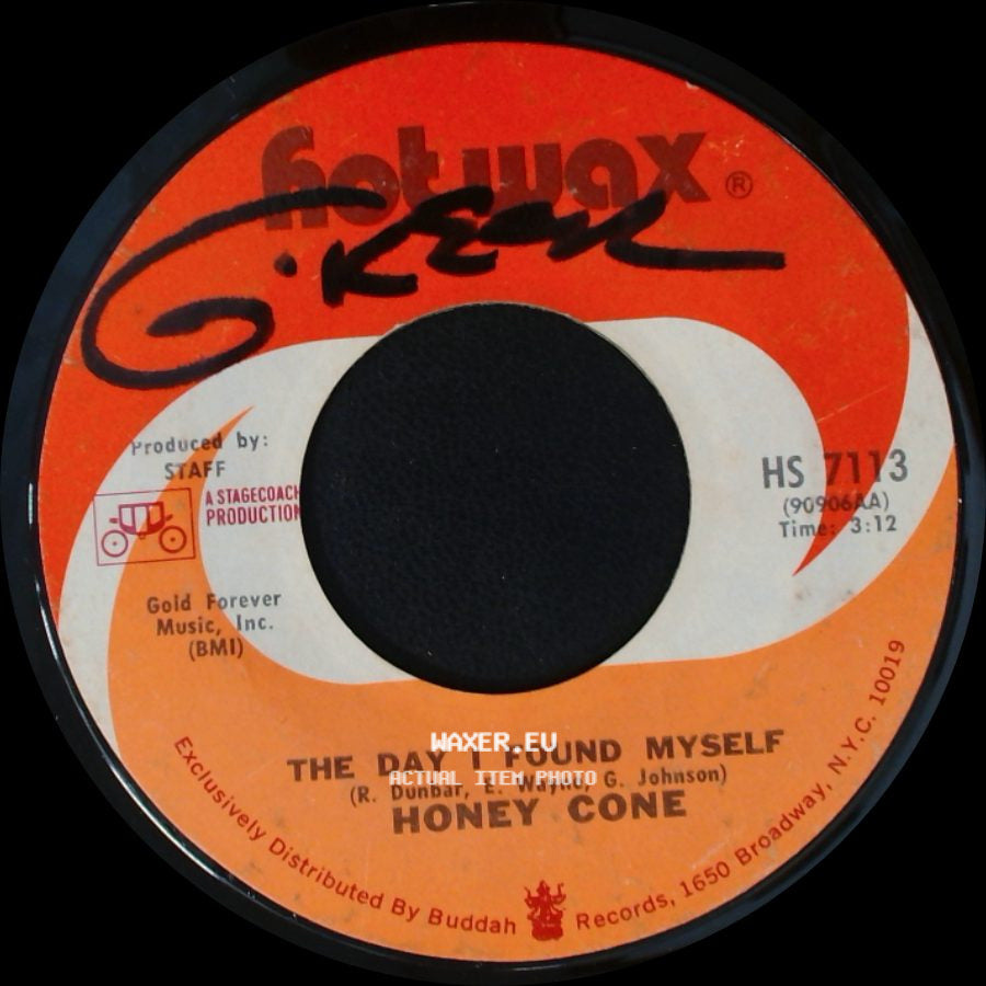 Honey Cone - The Day I Found Myself / When Will It End side A