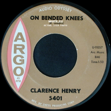 Clarence Henry - Standing In The Need Of Love / On Bended Knees side B