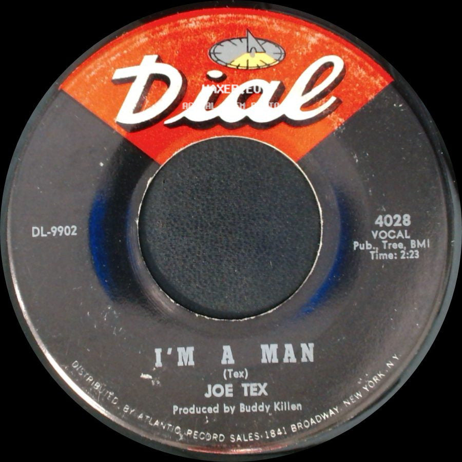 Joe Tex - S.Y.S.L.J.F.M. (The Letter Song) / I'm A Man side B