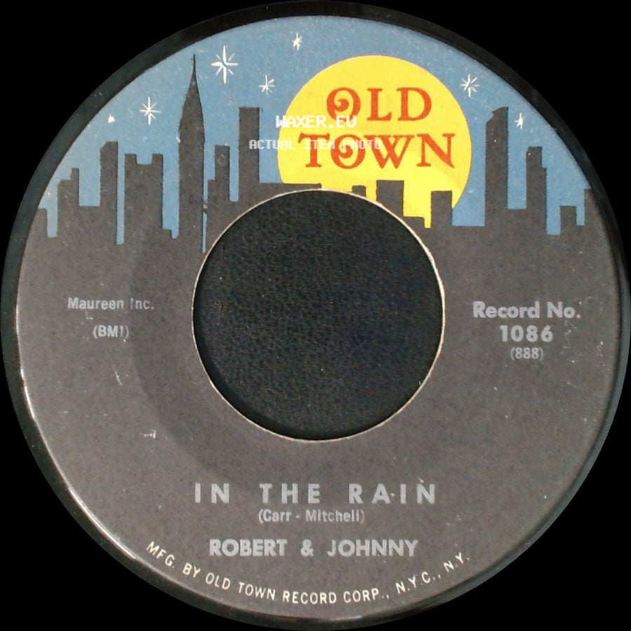 Robert & Johnny - In The Rain / We Belong Together side A