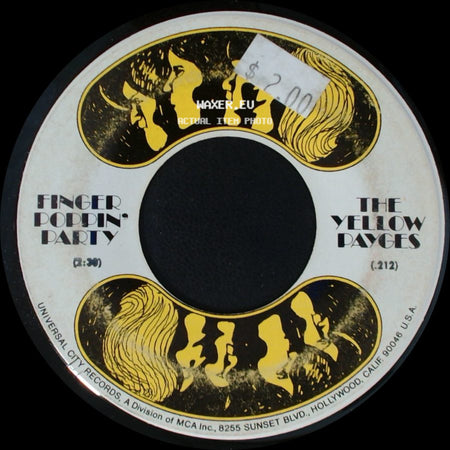 The Yellow Payges - Finger Poppin' Party / Moonfire side A