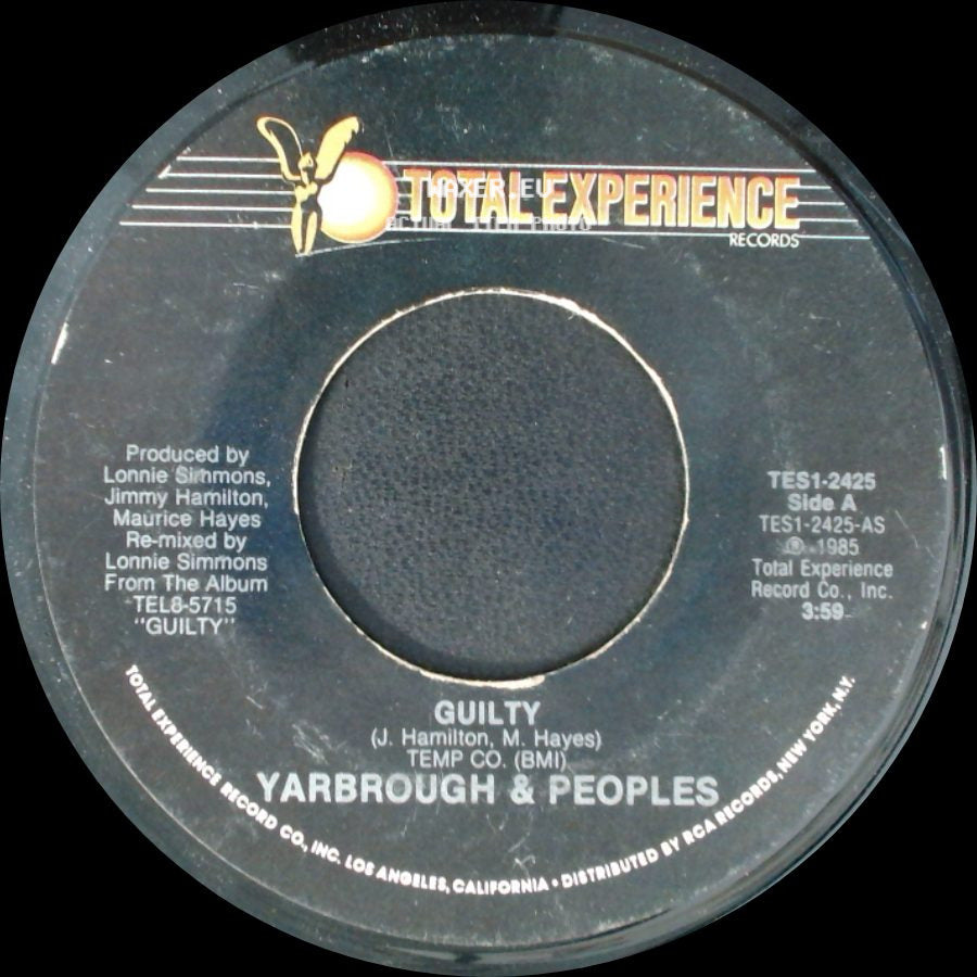 Yarbrough & Peoples - Guilty / Guilty (Instrumental) side A