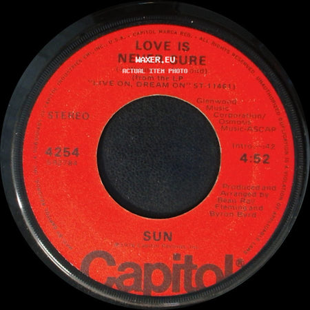 Sun - Wanna Make Love / Love Is Never Sure side B