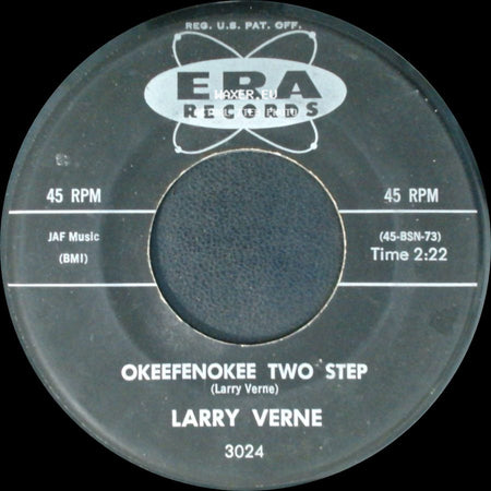 Larry Verne - Okeefenokee Two Step / Mr. Custer side A