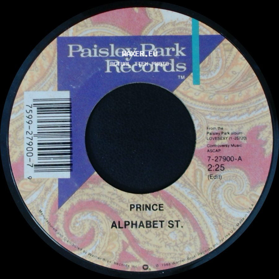 Prince - Alphabet St. / Alphabet St. side A