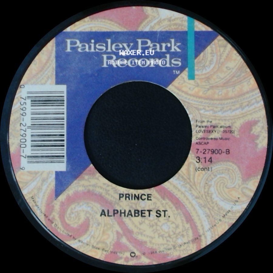 Prince - Alphabet St. / Alphabet St. side B