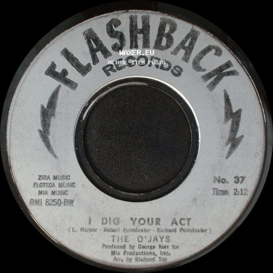 The O'jays - I'll Be Sweeter Tomorrow (Than I Was Today) / I Dig Your Act side B