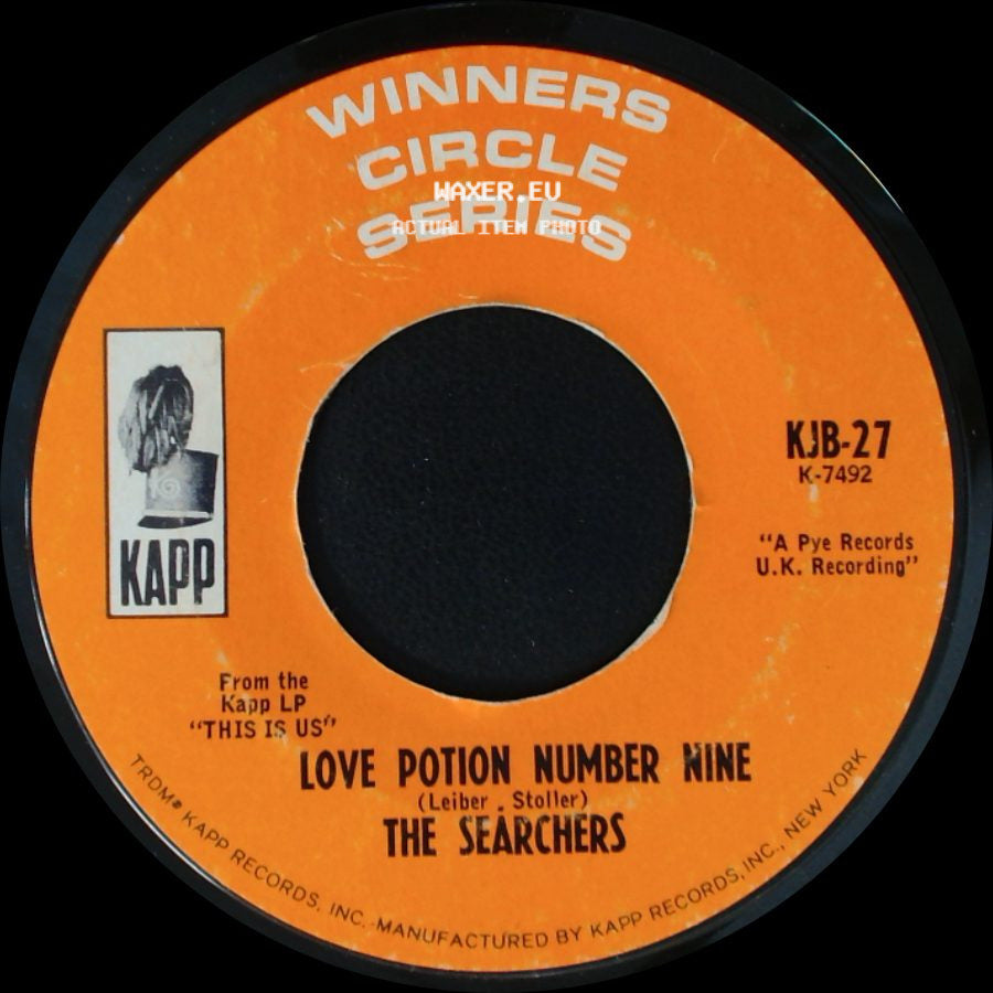 The Searchers - Hi-Heel Sneakers / Love Potion Number Nine side B
