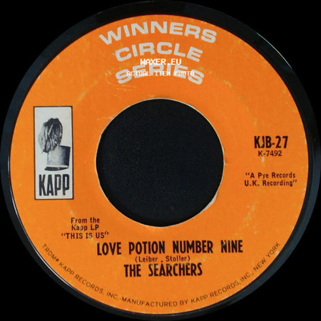 The Searchers - Hi-Heel Sneakers / Love Potion Number Nine side B