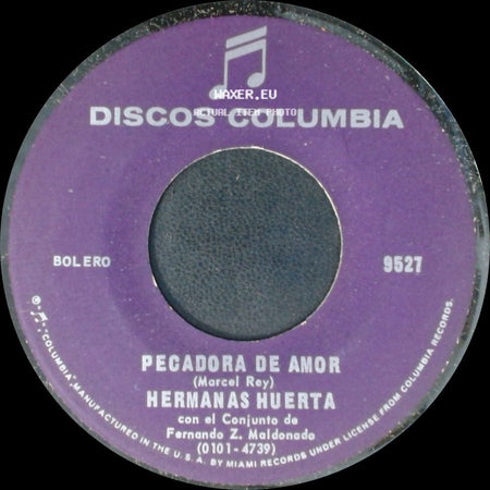 Hermanas Huerta - No Es Humano / Pecadora De Amor side B