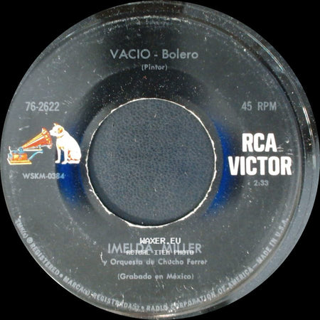 Imelda Miller Y Orquesta De Magallanes / Imelda Miller - Amor Desesperado / Vacio - Bolero side B