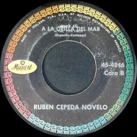 Ruben Zepeda Novelo - Morena Linda / A La Orilla Del Mar side B