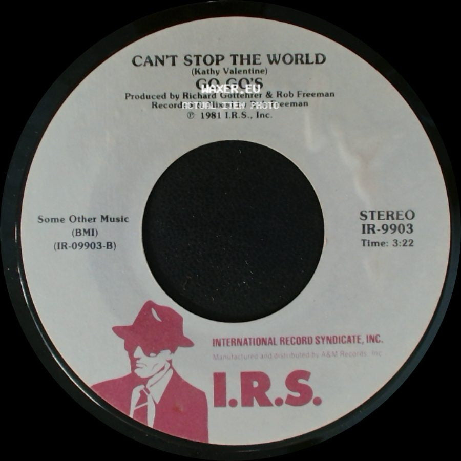 Go-Go's - Can't Stop The World / We Got The Beat side A