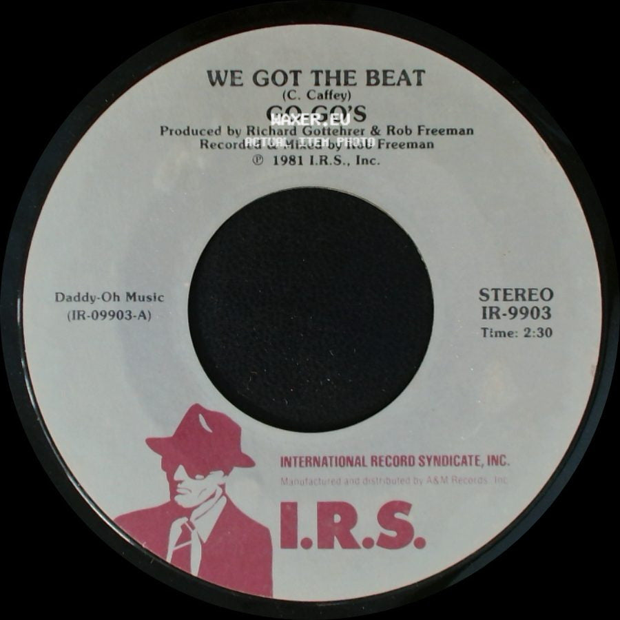 Go-Go's - Can't Stop The World / We Got The Beat side B