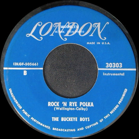 The Buckeye Boys - Thelma Polka / Rock 'n Rye Polka side B