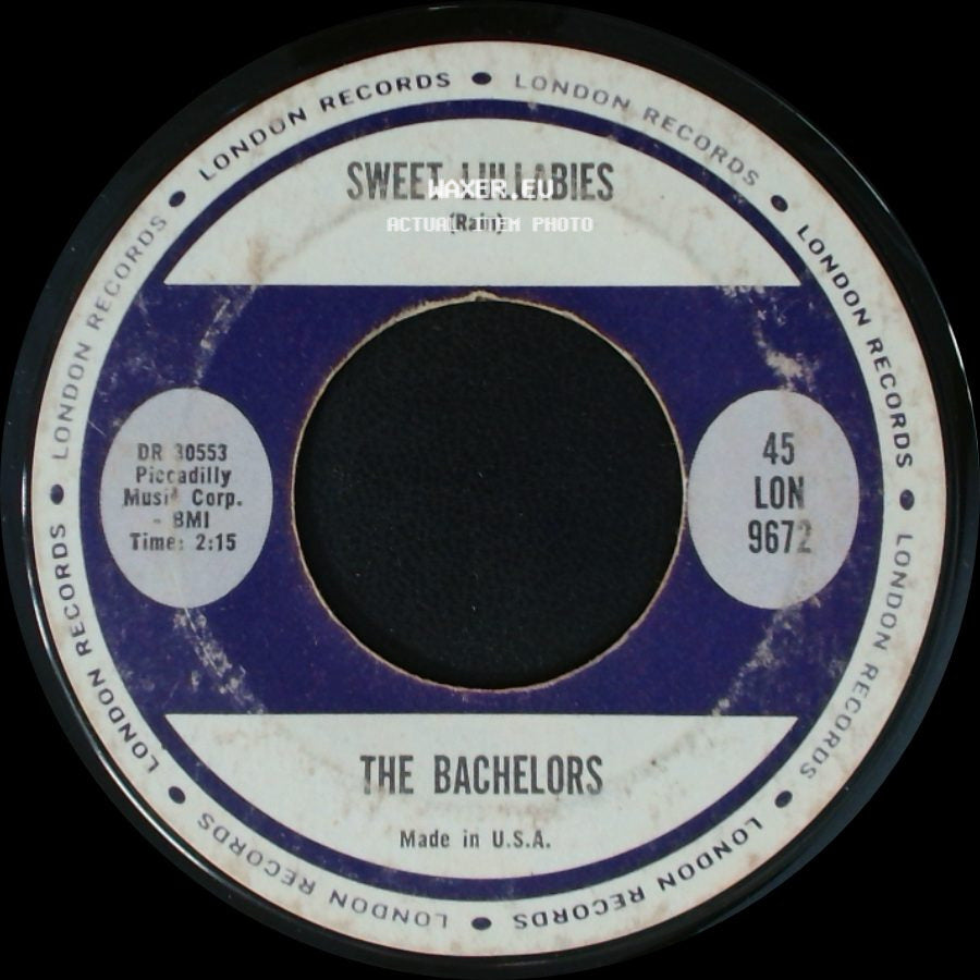 The Bachelors - I Believe / Sweet Lullabies side B