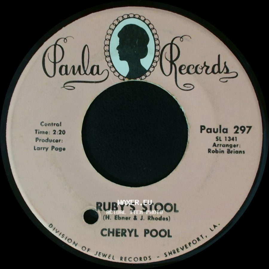 Cheryl Pool - Swingin' Blue / Ruby's Stool side B