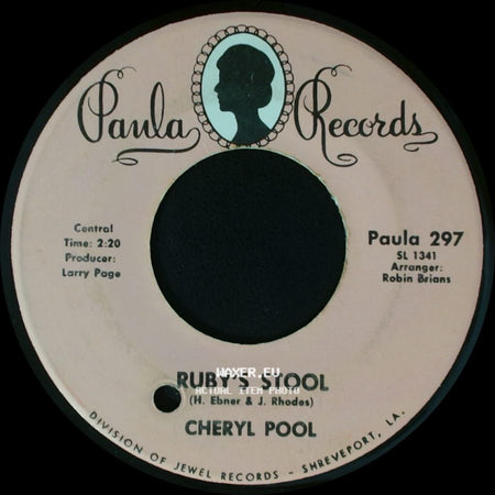 Cheryl Pool - Swingin' Blue / Ruby's Stool side B