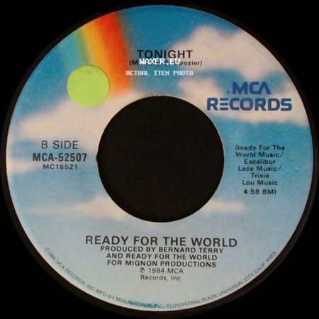 Ready For The World - Tonight / Tonight side B