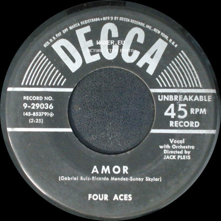 Four Aces - Amor / So Long side A