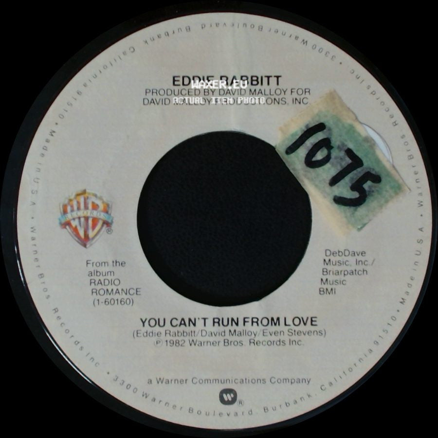 Eddie Rabbitt - You Can't Run From Love / You Got Me Now side A