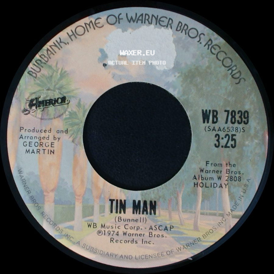 Unknown Artist - Tin Man / In The Country side A