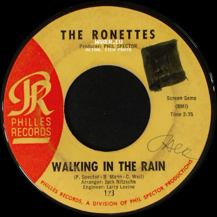The Ronettes - How Does It Feel? / Walking In The Rain side B