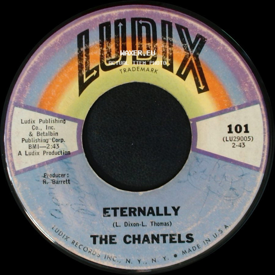 The Chantels - Swamp Water / Eternally side B