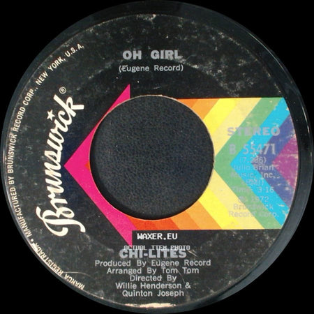 Chi-Lites - Oh Girl / Being In Love side A