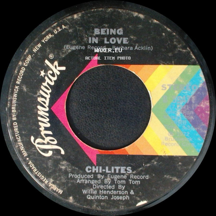 Chi-Lites - Oh Girl / Being In Love side B